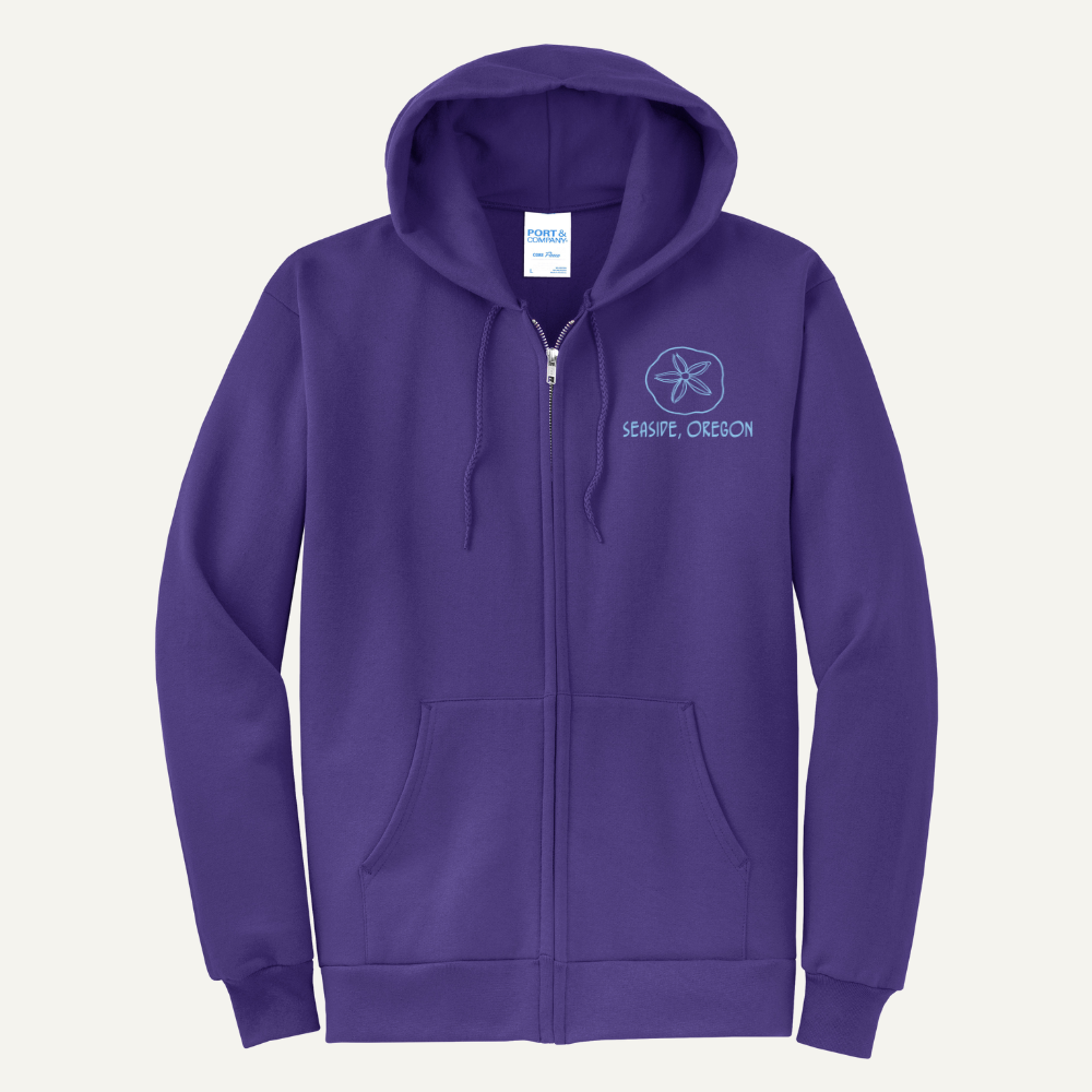 Beach Vibes Zip Sweatshirt