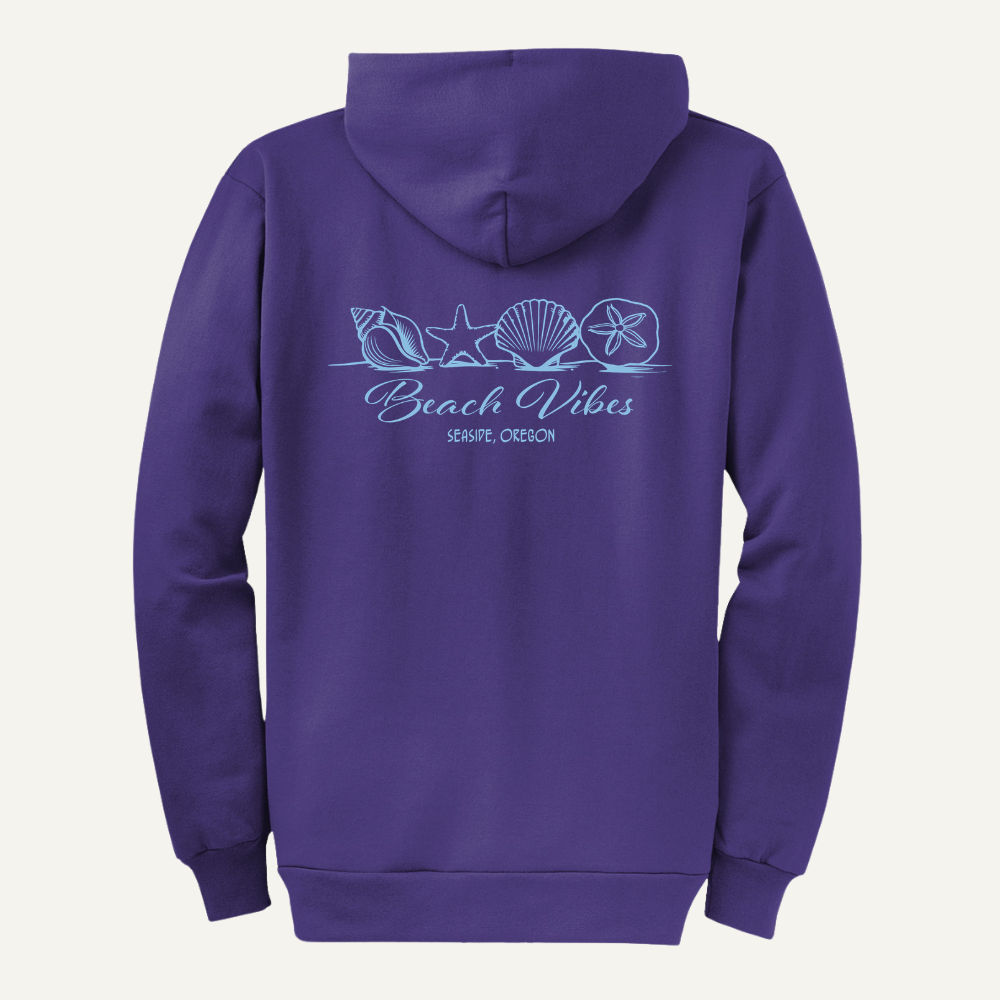 Beach Vibes Zip Sweatshirt