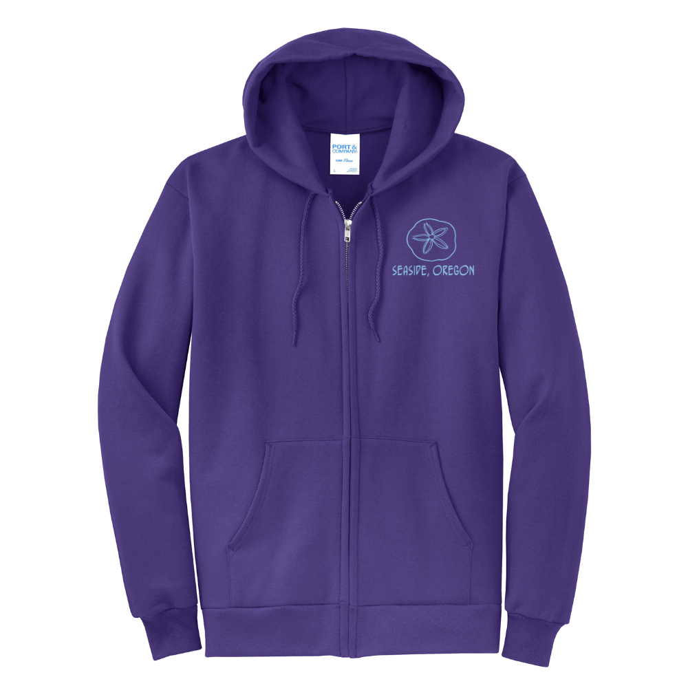 Beach Vibes Zip Sweatshirt