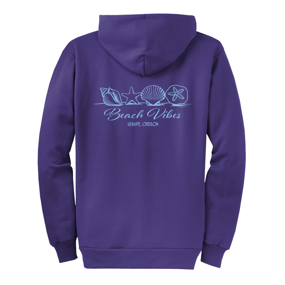 Beach Vibes Zip Sweatshirt