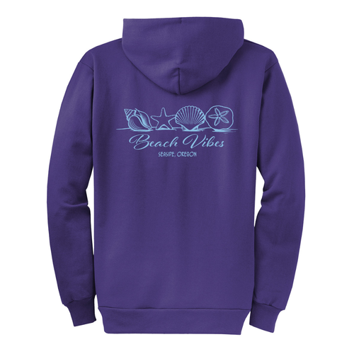 Beach Vibes Zip Sweatshirt