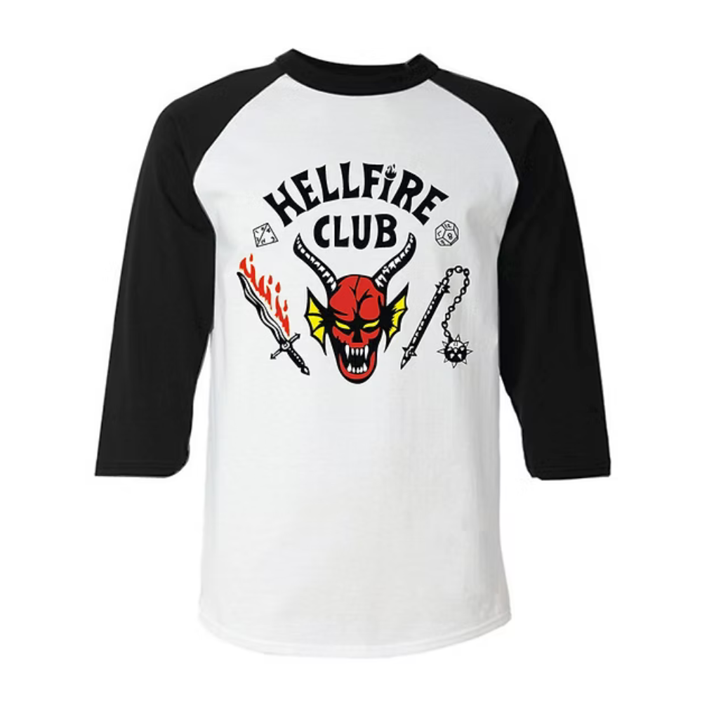 Hellfire Club 3/4 Sleeve T-Shirt